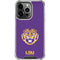 LSU Purple Tiger Mascot iPhone 16 Pro Clear Case